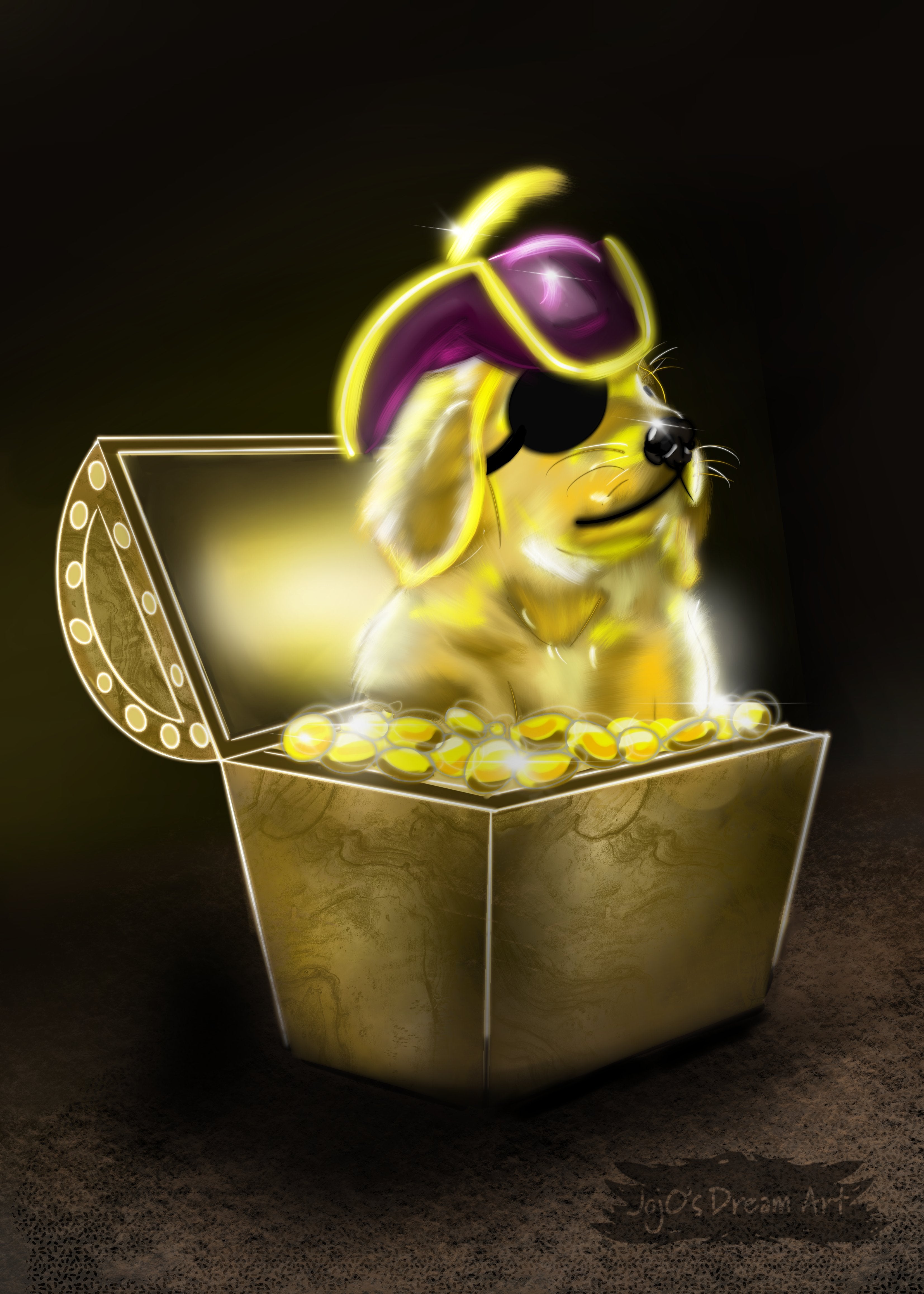 Golden Treasure Dog