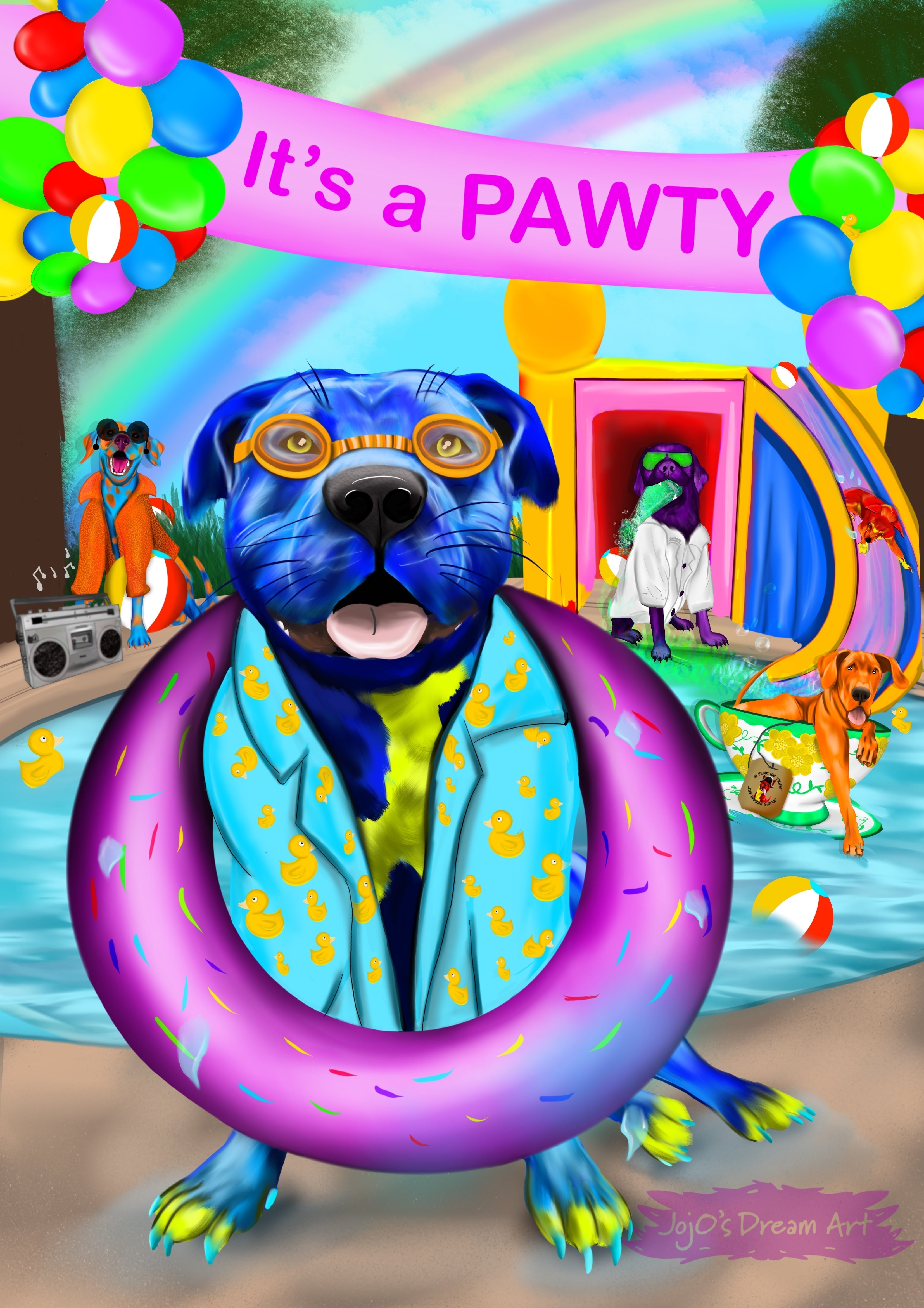 Paul the Pawty Pup