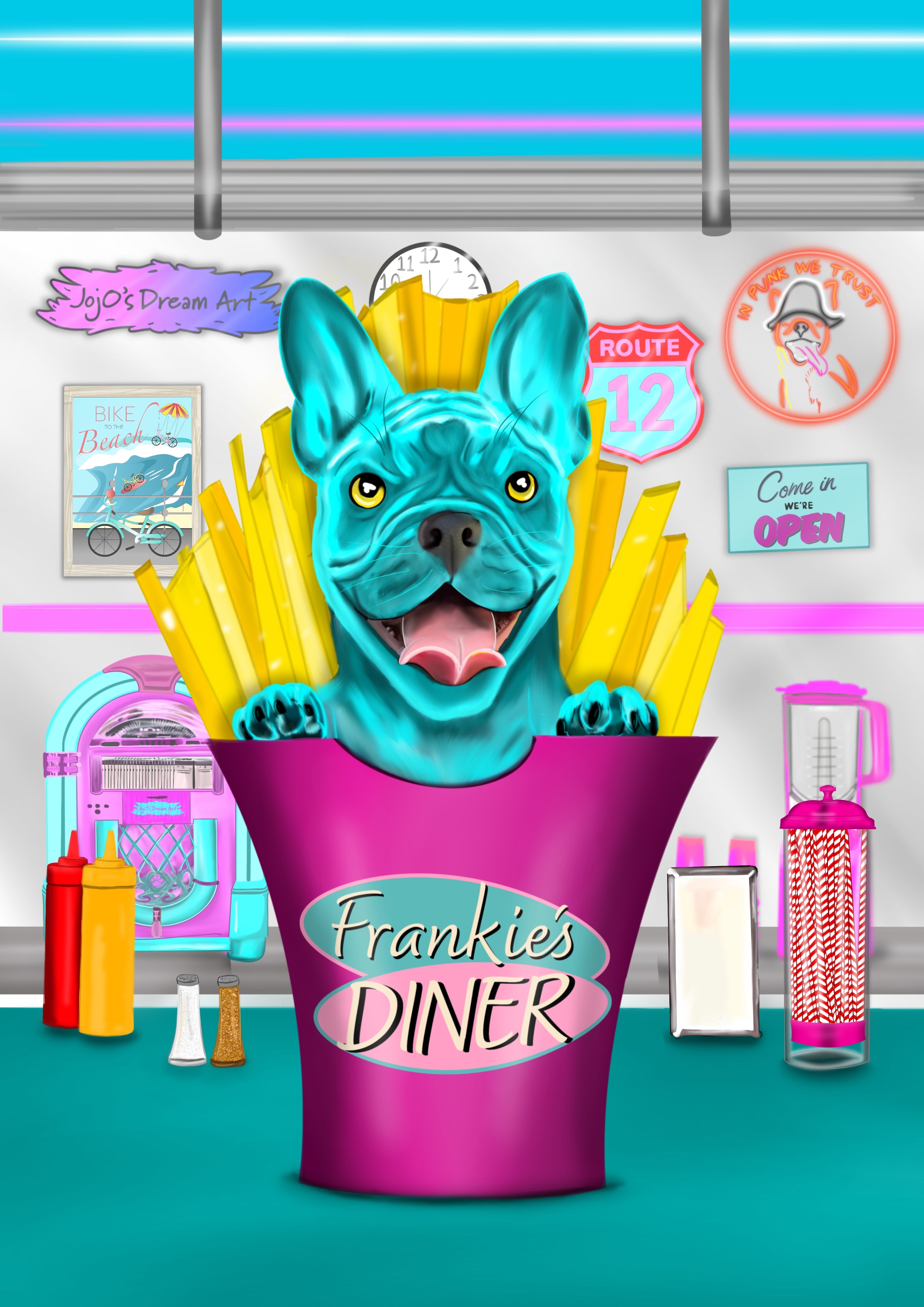 Frankie the French Bulldog