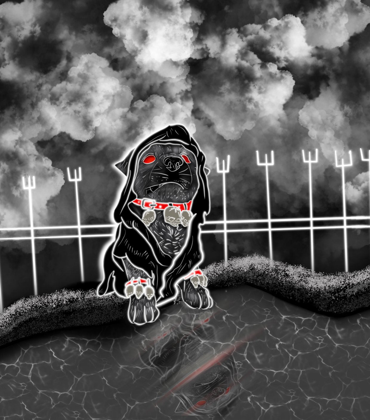 Goth Dog