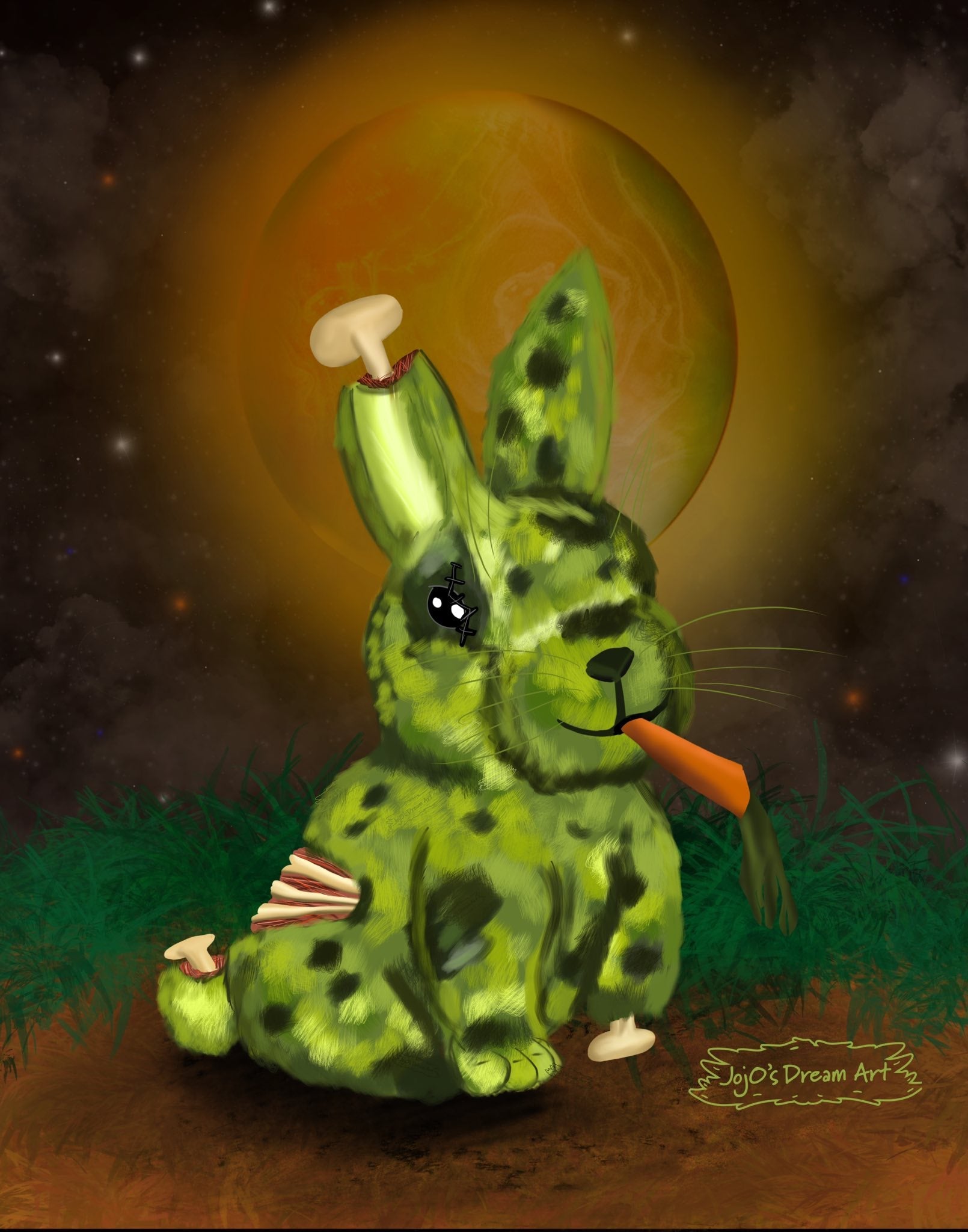Zeke the Zombunny