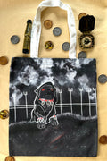 Thomas the Gothic Bulldog Canvas Tote Bag!