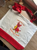 "I’d rather be with my dog" Chihuahua Large Tote Bag