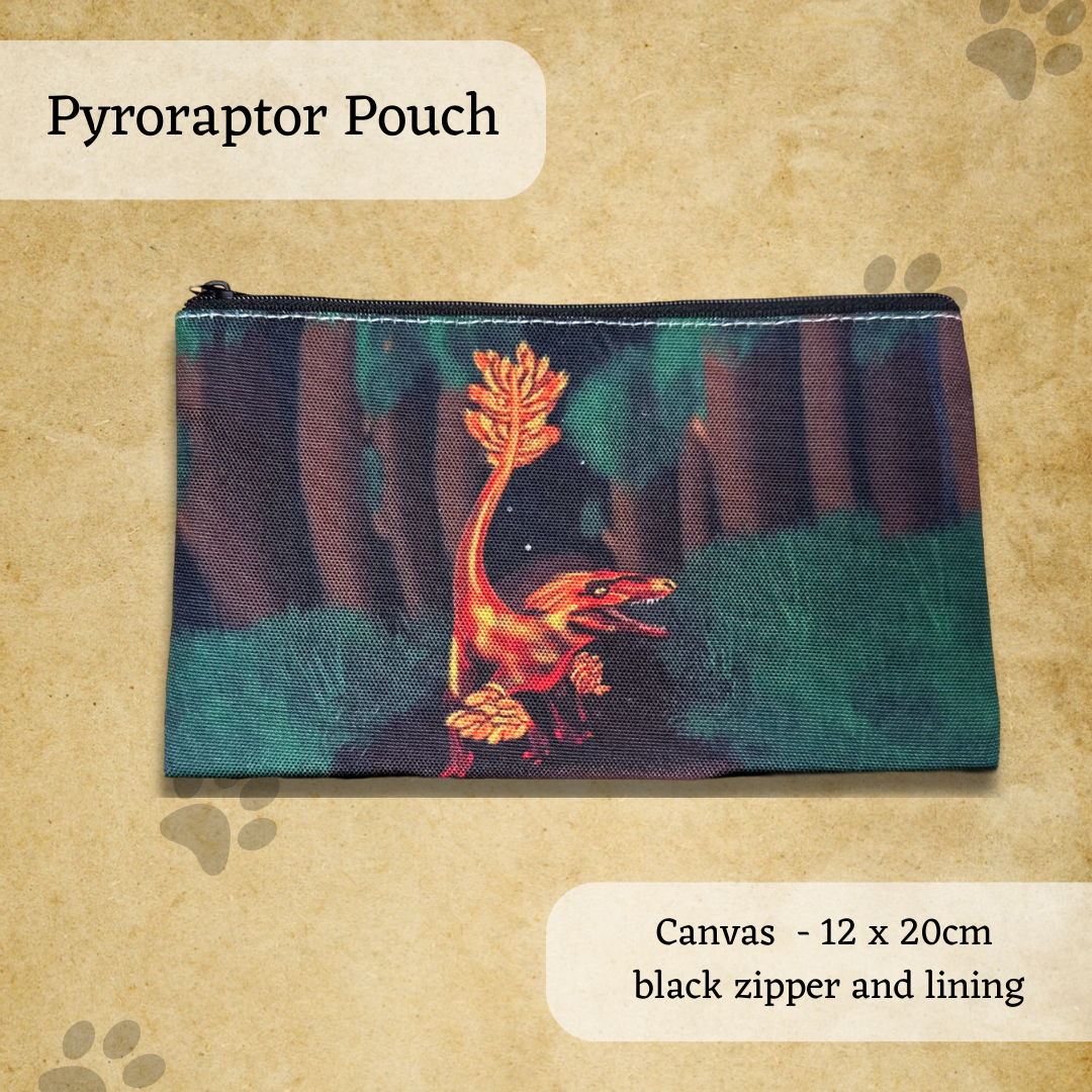 Pyroraptor Dinosaur Pouch