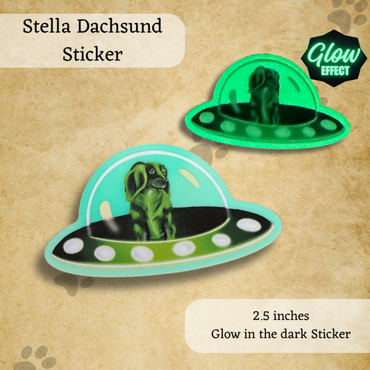 Stella Glow in The Dark Sticker