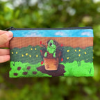 Cattle Dog Flash in a Pot Plant Pencil Case/Pouch