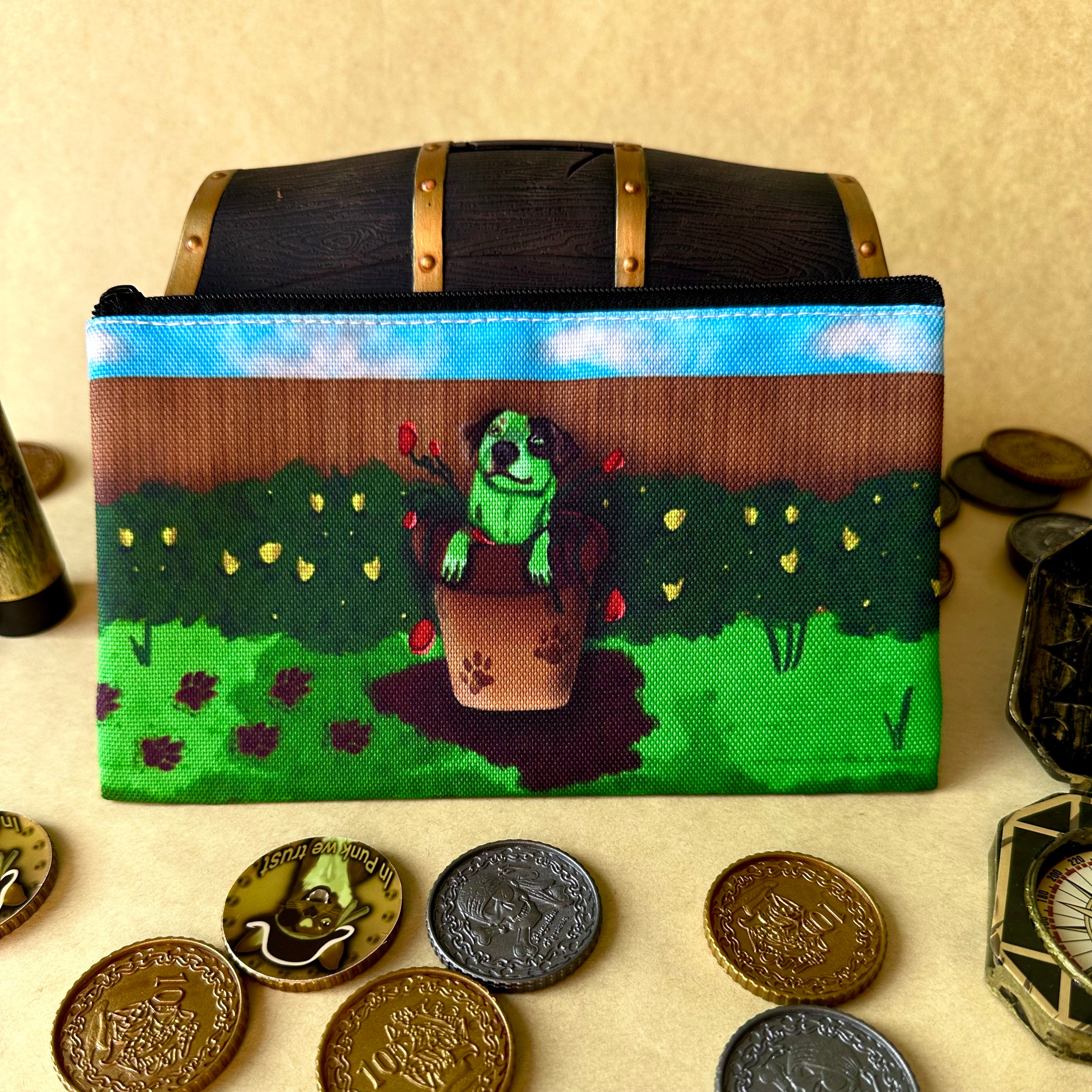 Pot Plant Flash the Cattle dog Small Pouch