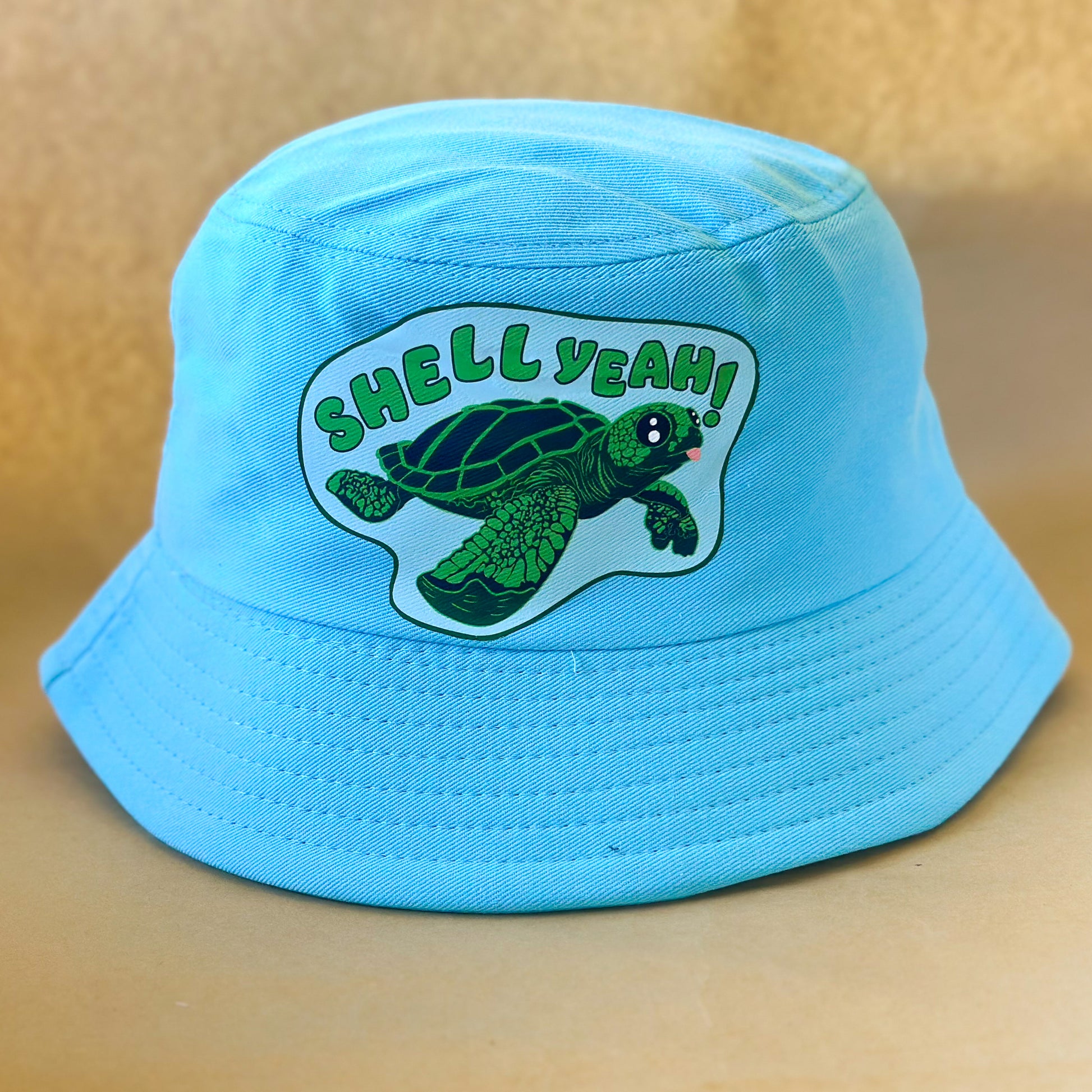 "SHELL YEAH" Taco the Turtle Adult Bucket Hats
