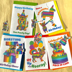 Celebration Chihuahua Greeting Cards (Pack of 5)