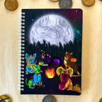 Tale of the Twilight Tails A5 Spiral Raised UV Notebook