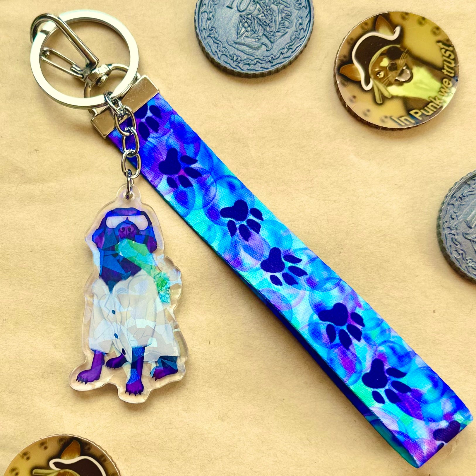 Salvador the Labrador Lanyard