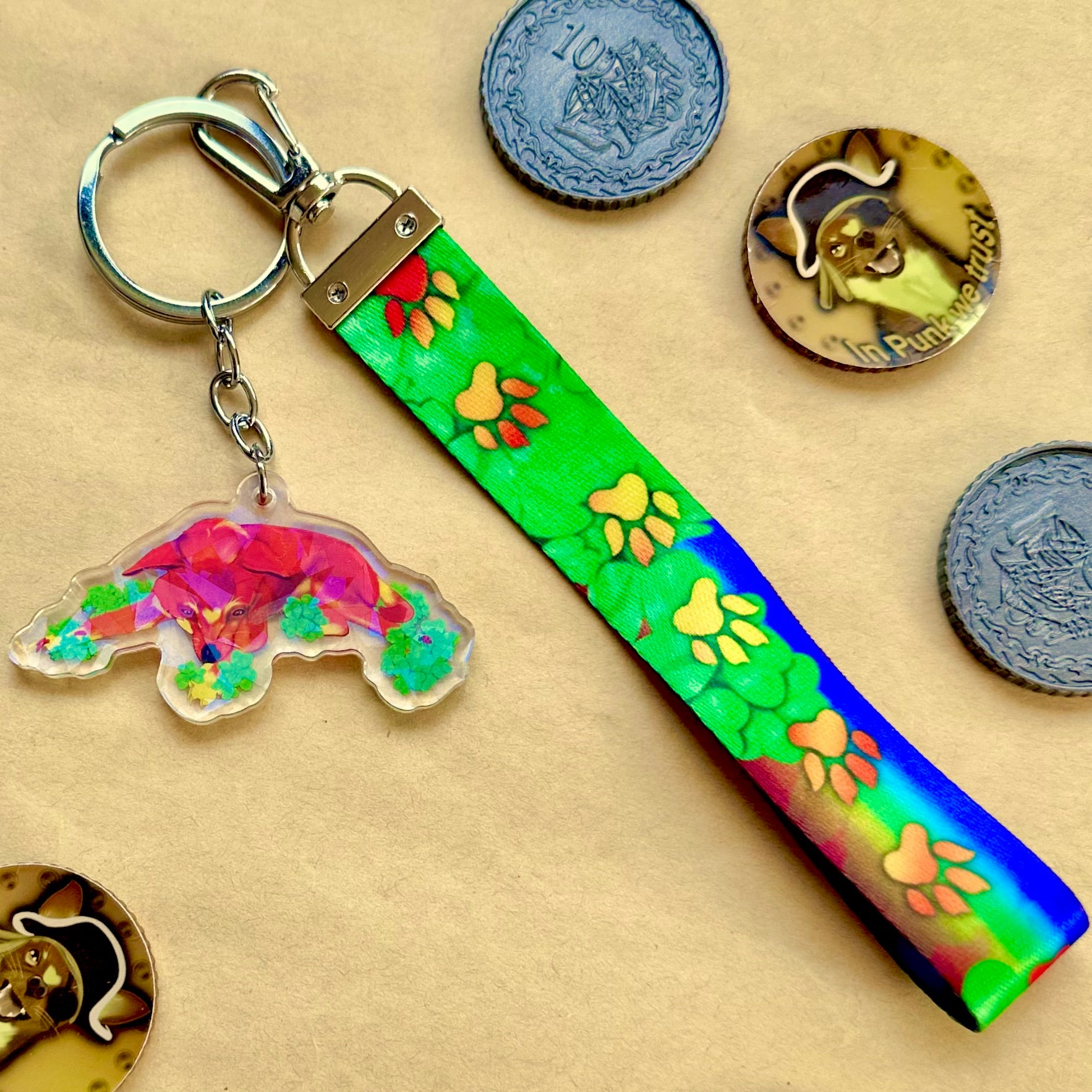 Punk's Quest for a Clover Lanyard