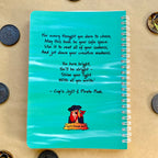 Taco the Turtle Green Foil A5 Spiral Notebook