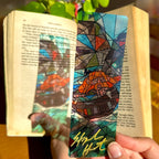 Bombur Signed Stained Glass Style Bookmark!