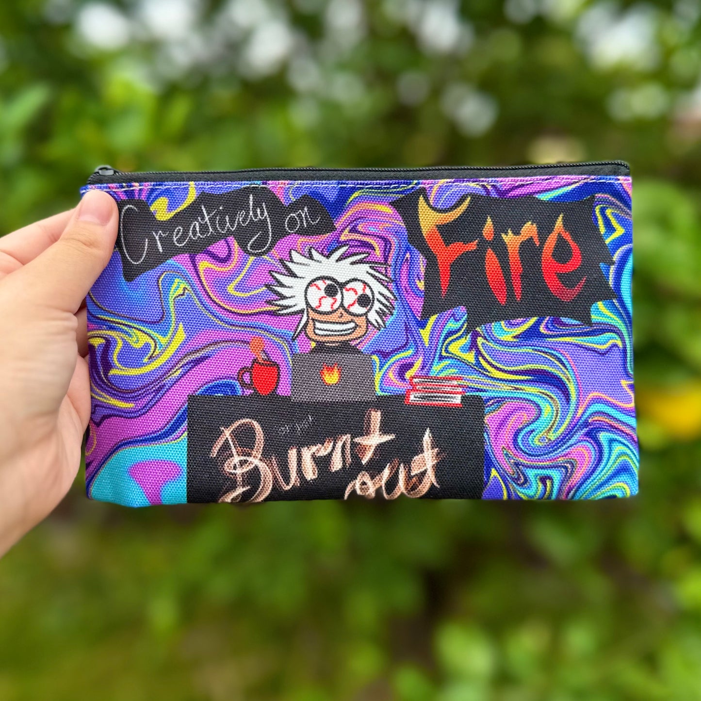 "Crazy on Fire" Pouch