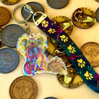 Rocky the Bard Lanyard with Acrylic Charm - Tales of the Twilight Tailes Fantasy Chihuahua's