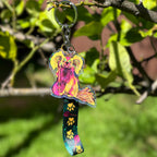 Rocky the Bard Lanyard with Acrylic Charm - Tales of the Twilight Tailes Fantasy Chihuahua's