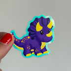 Tristartops Glow in the Dark Sticker