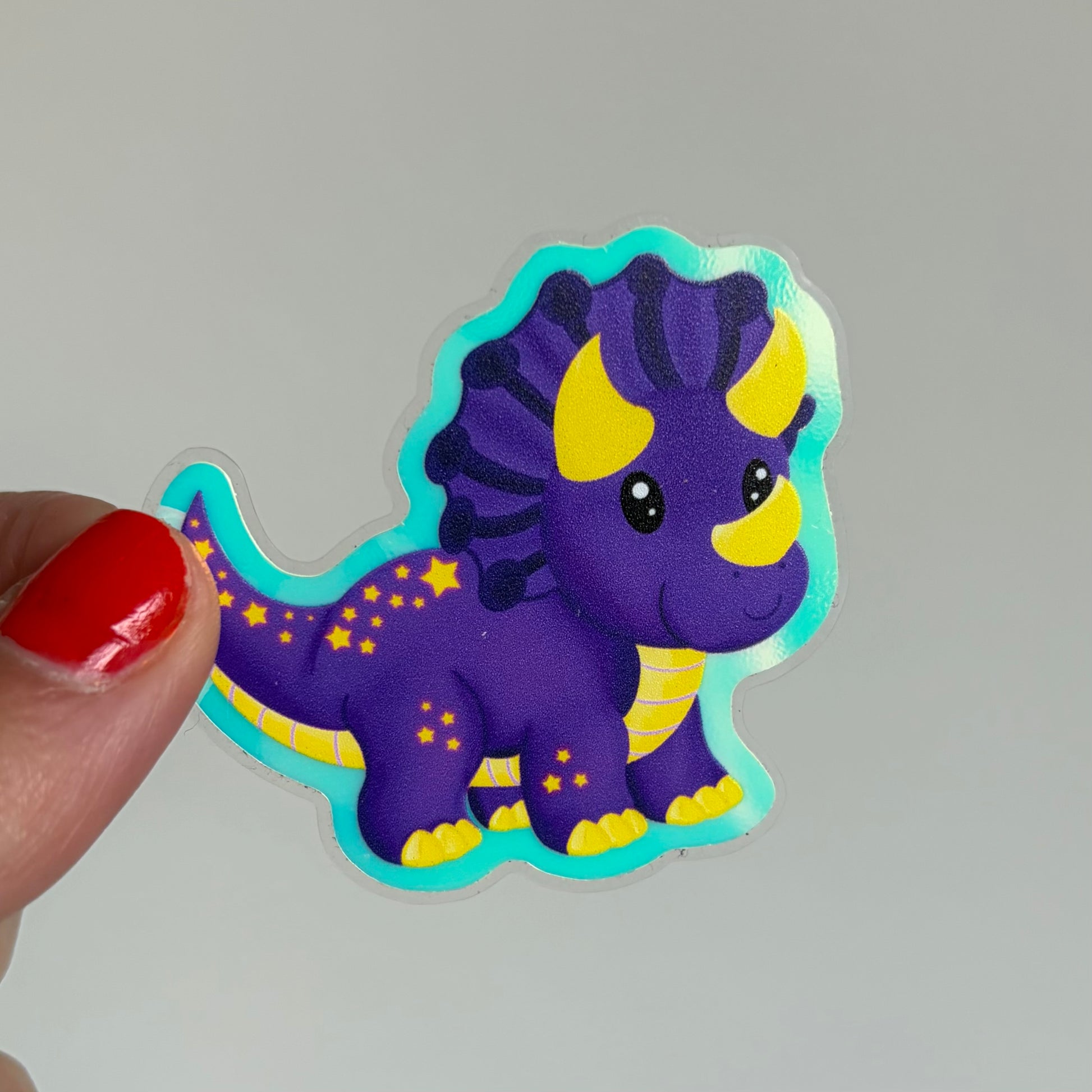 Tristartops Glow in the Dark Sticker