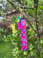 Frankie the French Bulldog Fries Acrylic Keychain or Lanyard!