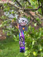 Creatively Burnt Out Creative Acrylic Keychain or Lanyard!