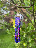 Creatively Burnt Out Creative Acrylic Keychain or Lanyard!