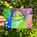 Dachshund Stella the Space Dog A5 Art Print and short story!