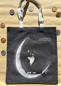 Cat on the Moon Tote Bag!
