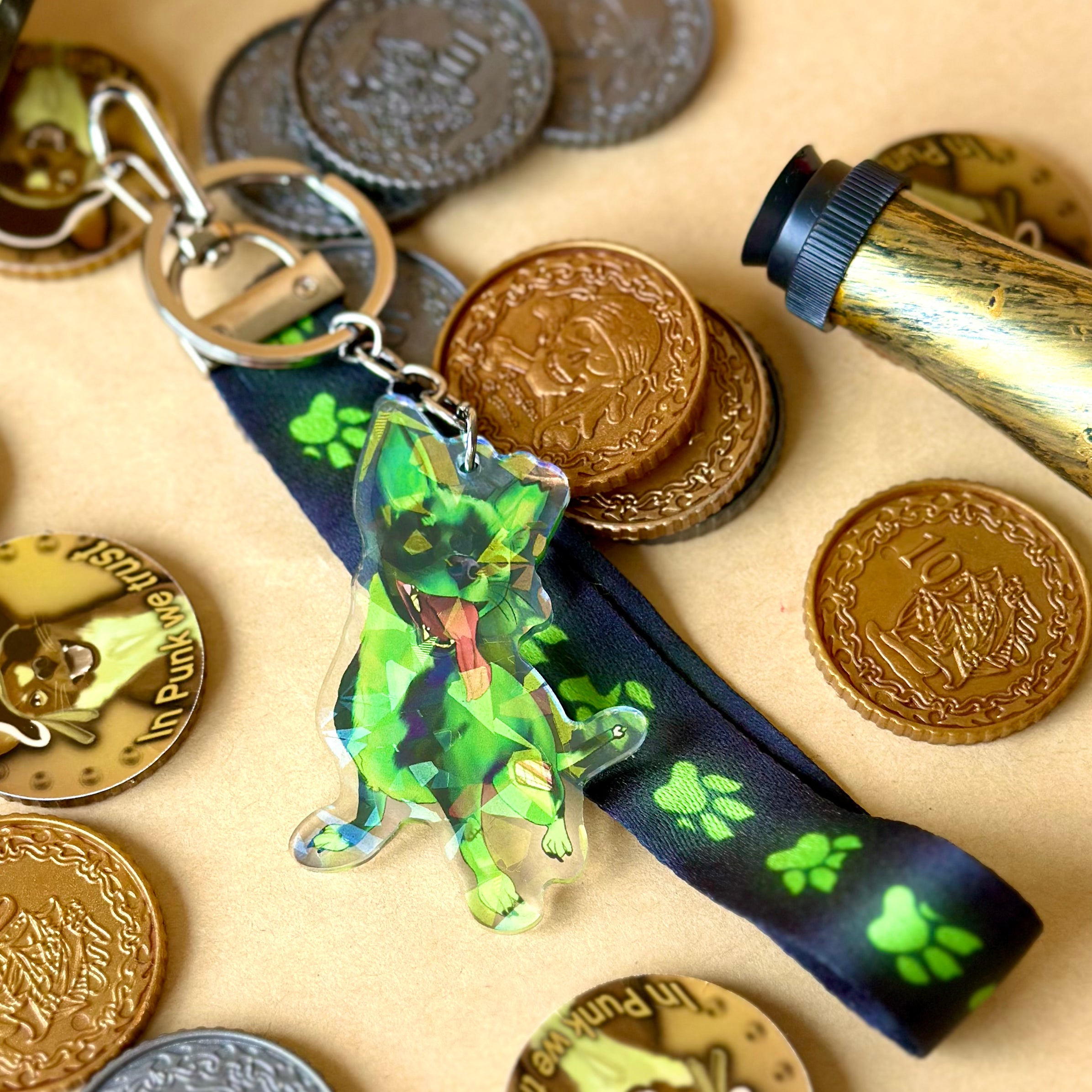 Zombie Punk Lanyard (short and Long)