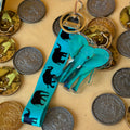 Elephant Lanyard with Keychain Charm