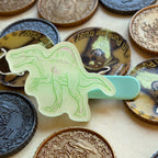 Spinosaurus Dinosaur Glow in the Dark Hair Clip