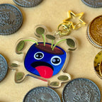 Thirsty Pot Plant Acrylic Keychain or Lanyard!