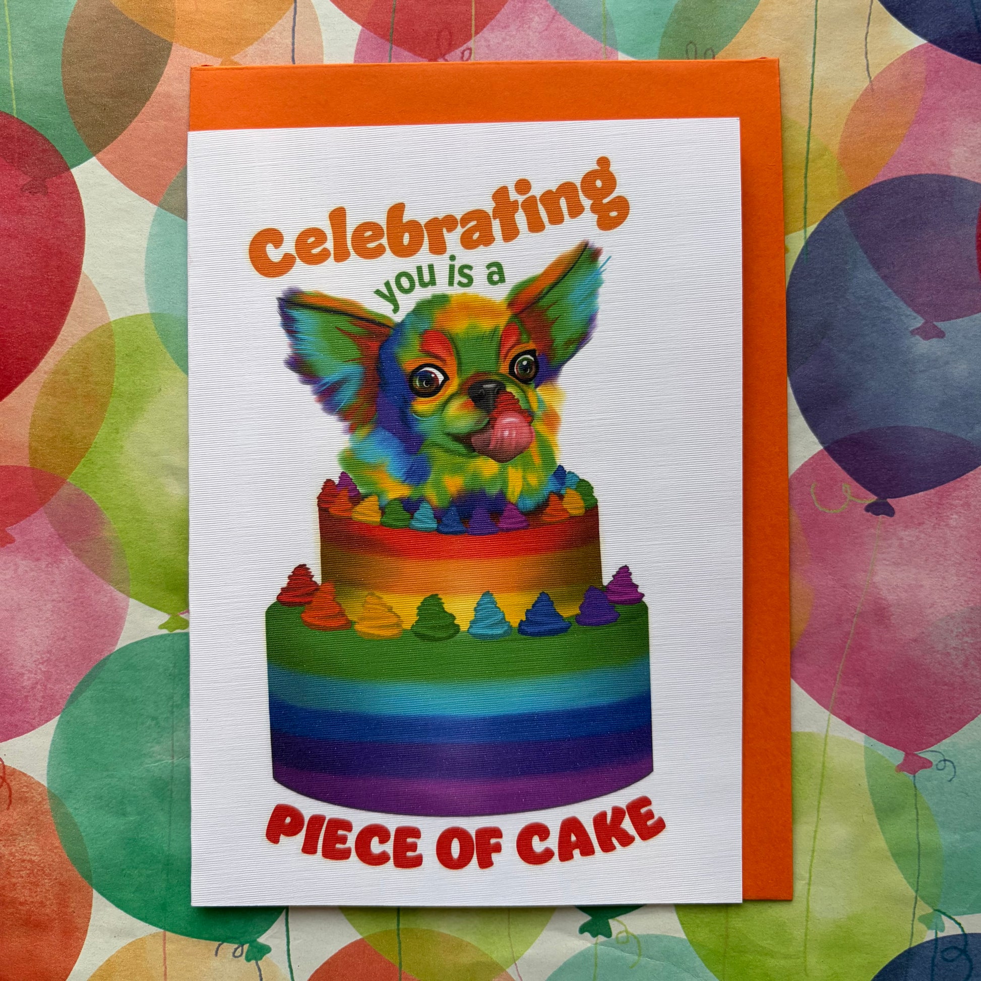 Celebration Chihuahua Greeting Cards (Pack of 5)