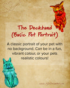 Custom Pet Portrait - Choose Your Package!