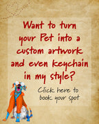 Custom Pet Portrait - Choose Your Package!
