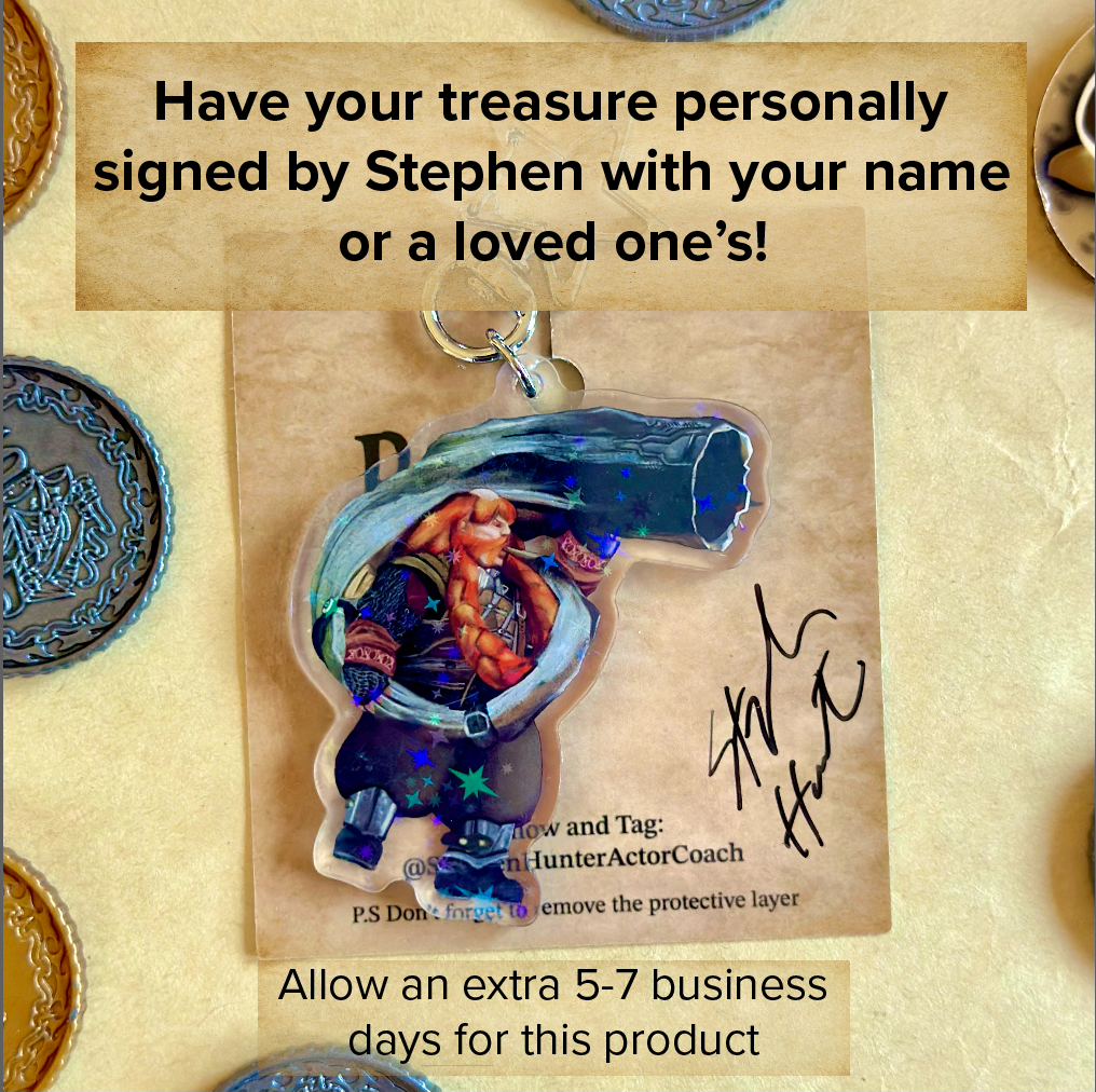 Bombur Holographic Signed keychain