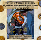 Bombur Raised UV Signed A5 Art Print