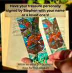 Bombur Signed Stained Glass Style Bookmark!