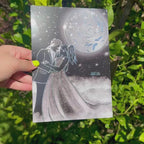 Celestial Ballroom A5 Foil Art Print