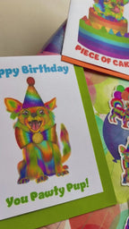Celebration Chihuahua Greeting Cards (Pack of 5)